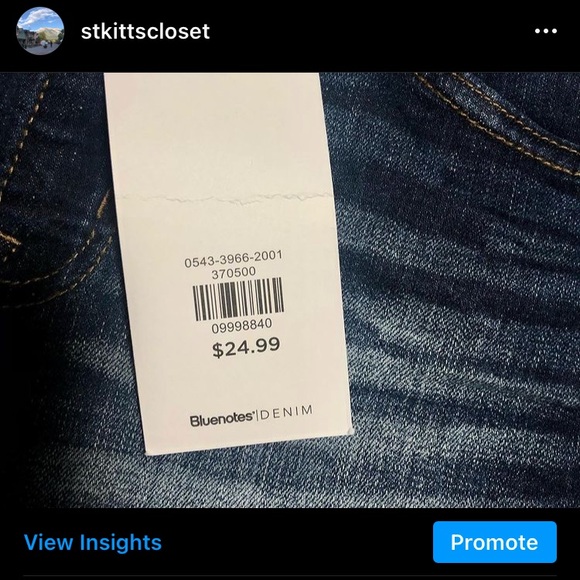 Jean Shorts - Picture 2 of 3